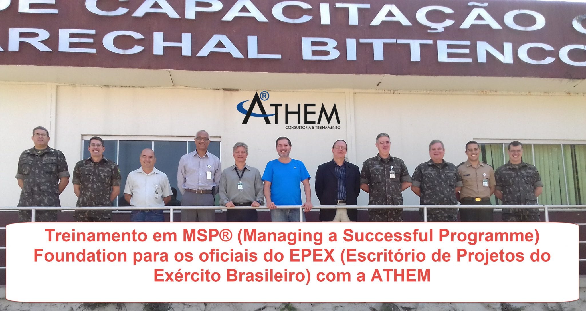 Exército Brasileiro investe em Capacitação MSP®
